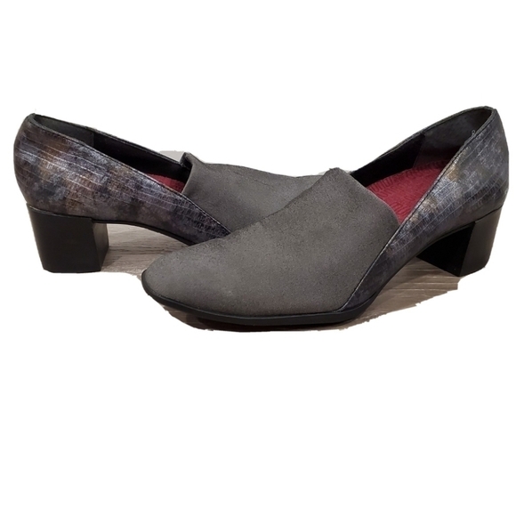 NEW MUNRO AMERICAN BILLEE Gray Pumps - Picture 2 of 7